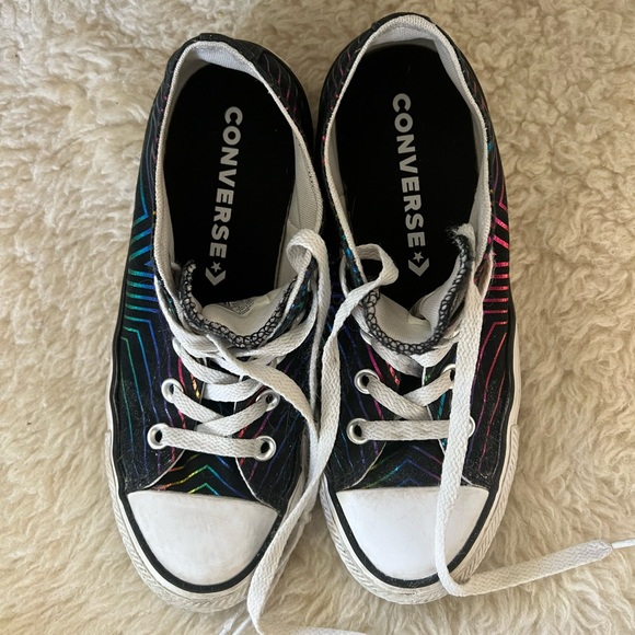 Converse All Star Iridescent star rainbow converse sneakers,Converse all star - Picture 4 of 9